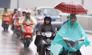 Gió mùa đông bắc mạnh tràn về, miền Bắc mưa rét