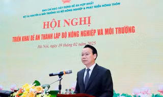 Tân Bộ trưởng Nông nghiệp và Môi trường nêu 3 phương án sắp xếp cán bộ
