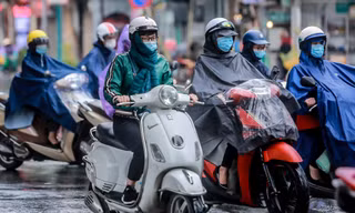 Miền Bắc chuyển mưa lạnh, nền nhiệt giảm sâu