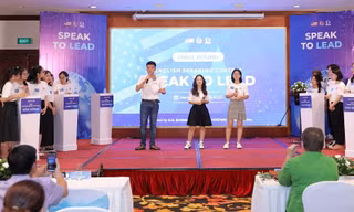 Cuộc thi thu hút sự tham gia của học sinh các trường THPT. 