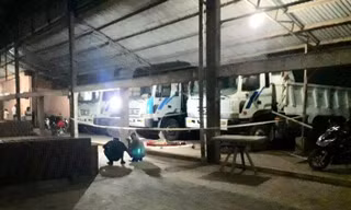 Hiện trường vụ tài xế bị cabin đè tử vong