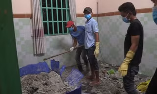 Công an Bình Dương thông tin chính thức vụ 2 thi thể trong khối bê tông