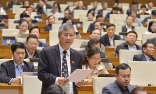 ĐBQH Nguyễn Anh Trí - Hà Nội. (Ảnh Nhật Minh)
