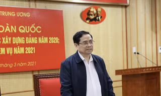 Trưởng Ban Tổ chức T.Ư Phạm Minh Chính