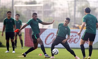 U23 Indonesia tập buổi đầu tại Việt Nam, quyết giành vé ở bảng K