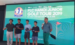 Nguyễn Quang Trí lần đầu vô địch FLC Hanoi Junior Golf Tour