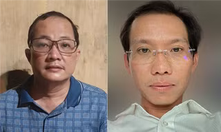  Nguyễn Minh Quân (trái) và Nguyễn Văn Lợi (phải). Ảnh: C.A