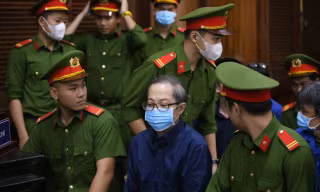 Ông Nguyễn Minh Quân tại phiên tòa