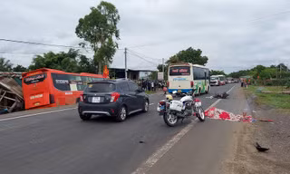 Vụ xe khách làm 3 người thương vong ở Đắk Nông: Tạm giữ tài xế gây tai nạn