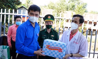 Gắn kết màu áo của Đoàn và bộ đội biên phòng thêm nhiều ý nghĩa
