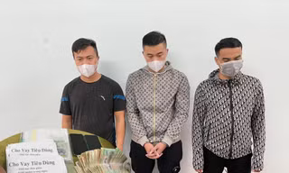 Nhóm đối tượng và tang vật cho vay nặng lãi