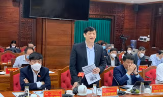 Bộ trưởng Nguyễn Thanh Long phát biểu tại buổi làm việc tại tỉnh Đắk Lắk