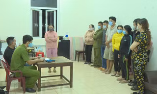 Các đối tượng liên quan tại cơ quan công an