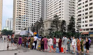 Điêu đứng vì nước bẩn, xây chung cư cần đảm bảo môi trường sống cư dân
