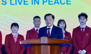 Phó Thủ tướng Lê Minh Khái: Mỗi một VĐV đoàn thể thao Việt Nam là một đại sứ văn hóa