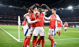 Thua Arsenal 1-5, Man City thảm bại rời Emirates 