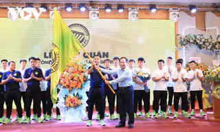 Đội bóng đầu tiên của vùng Tây Bắc ở sân chơi chuyên nghiệp, CLB Hoà Bình xuất quân