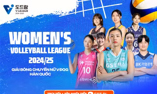 Nóng: Giải Bóng chuyền Nữ VĐQG Hàn Quốc 2024/25 phát độc quyền trên FPT Play