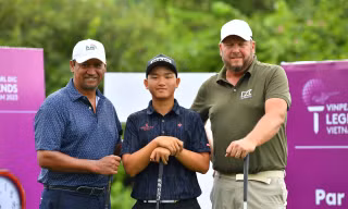 Golfer Việt gây ấn tượng tại giải golf các huyền thoại