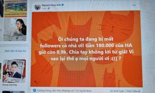 Người nổi tiếng phản ứng khi bị mất quá nhiều người theo dõi chỉ sau 1 đêm