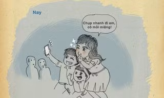 Hình ảnh siêu ngộ nghĩnh: Khác biệt thầy cô xưa và nay