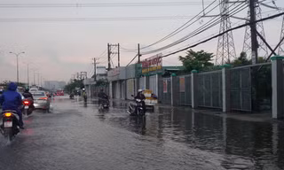 Lắp trạm bơm chống ngập một đoạn quốc lộ 1 qua TPHCM