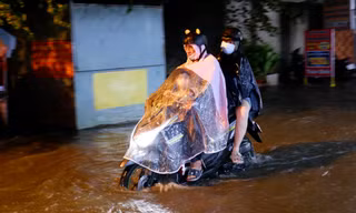 Nam bộ có nơi trên 250mm, nguy cơ ngập nhiều nơi