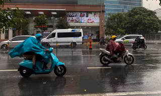 TPHCM tiếp tục có mưa to trong những ngày cuối tháng 5