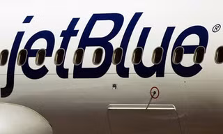 Chiếc máy bay của hãng JetBlue gặp nạn.