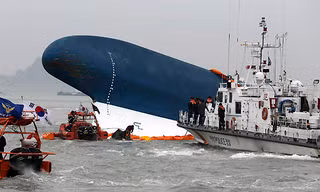Hiện trường chìm phà Sewol
