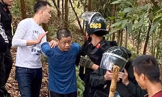 Bắt giữ đối tượng Hoàng Văn Chín.