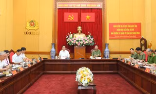 Triển khai kế hoạch kiểm tra Ban Thường vụ Đảng ủy Công an Trung ương