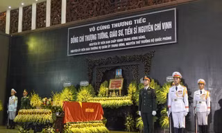 Lễ viếng Thượng tướng Nguyễn Chí Vịnh bắt đầu từ 7 giờ sáng nay