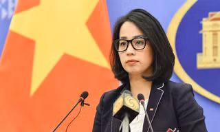 Phó Phát ngôn viên Bộ Ngoại giao Phạm Thu Hằng