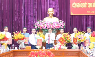 Vĩnh Long điều động, luân chuyển, bổ nhiệm nhiều cán bộ