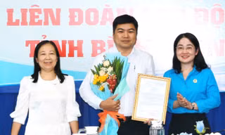 Nguyên Phó Bí thư Tỉnh Đoàn làm Phó Chủ tịch LĐLĐ tỉnh Bình Dương