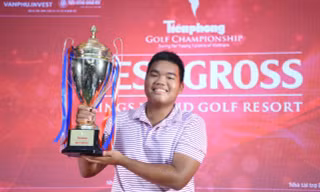 Nguyễn Đức Sơn nói gì khi vô địch Tiền Phong Golf Championship 2023?