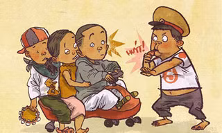 Tranh biếm họa giao thông Việt Nam