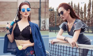 Khánh My gợi ý cách phối đồ denim cá tính mà vẫn quyến rũ