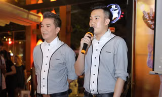 Đàm Vĩnh Hưng, Dương Triệu Vũ mặc đồ đôi dự sự kiện