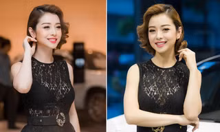 Jennifer Phạm khoe đường cong với váy ren xuyên thấu