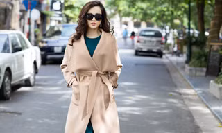 Cô gái có làn da đẹp nhất HHVN 2016 thanh lịch xuống phố