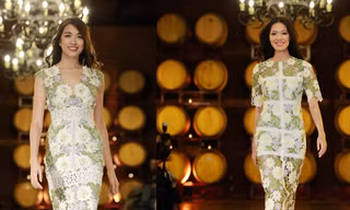 Hoa hậu Thùy Dung, Á hậu Lệ Hằng diễn catwalk ở Mỹ