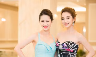 Jennifer Phạm, Dương Thùy Linh 'đọ' vai trần quyến rũ