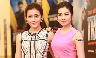 Á hậu Huyền My, Tú Anh đọ dáng cùng dàn sao phim 'Truy sát'