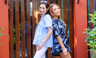 Ý Lan, Thanh Hà 'đọ' vẻ tinh nghịch ở tuổi U60