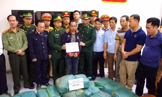 Gần 3 tạ ma túy tổng hợp được lực lượng Bộ đội Biên phòng Hà Tĩnh bắt giữ đầu năm 2019