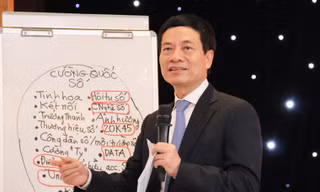 Bộ trưởng TT&TT Nguyễn Mạnh Hùng