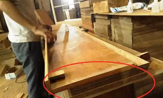 Khi đã thành phẩm, người tiêu dùng khó có thể phân biệt được gỗ hoàn toàn tự nhiên hay gỗ công nghiệp