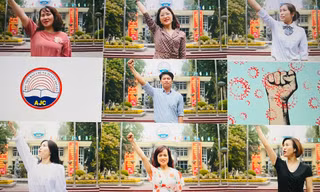 Giảng viên trường Báo thành ca sĩ trong MV ca nhạc 'AJC thời Cô Vy'